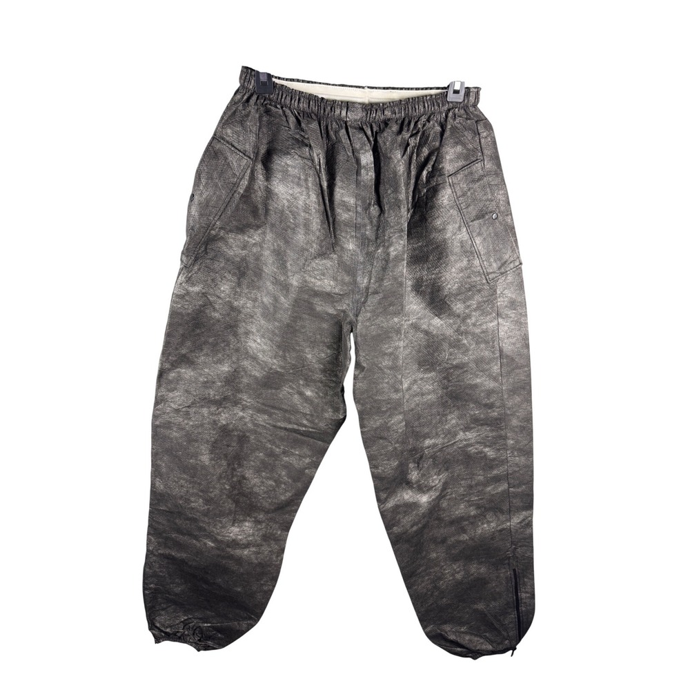 Frogg Toggs Mens Large Gray Polypropylene‎ Waterproof Rain Cargo Pants DN 804